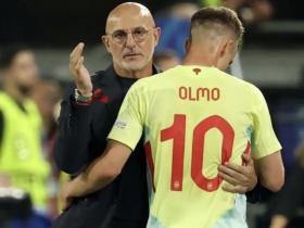 德拉富恩特：我很高兴奥尔莫的注册问题得到解决